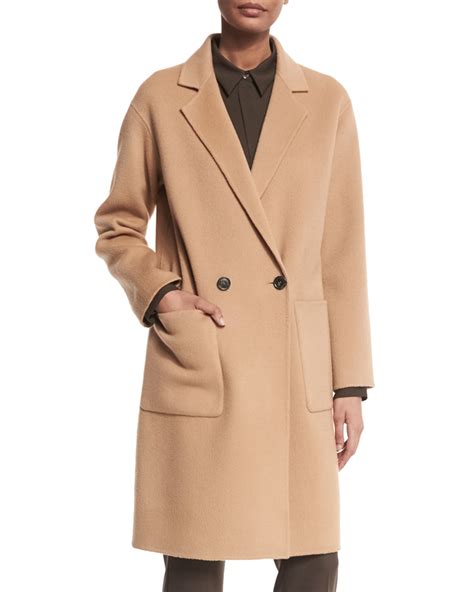 double face cashmere coat